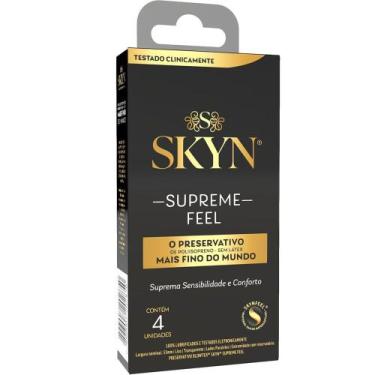 Imagem de Preservativo Blowtex 4 Unidades Skyn Supreme Feel