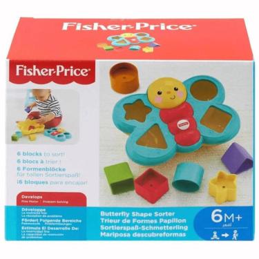 Imagem de Encaixa Borboleta Nova 6M+ Cdc22 Fisher-Price Mattel