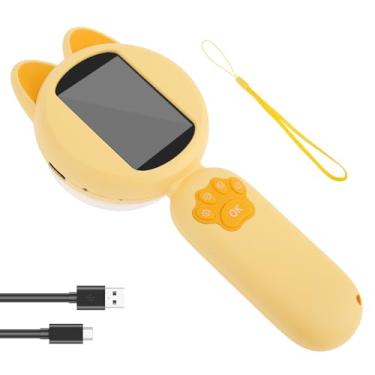 Imagem de FALESOUL Microscópio para crianças, tela IPS de 5 cm, microscópio infantil portátil de 3 níveis de brilho, pequeno microscópio para ciências educacionais para crianças de 3 a 5, 5 a 7, 8 a 12 anos de