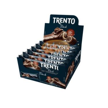 Imagem de Chocolate trento 16unx32g peccin, DARK