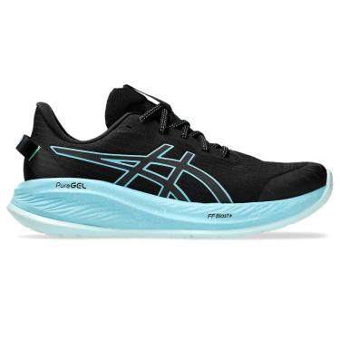 Imagem de Tênis Asics Gel Cumulus 26 Lite-Show Masculino - Preto+Azul claro