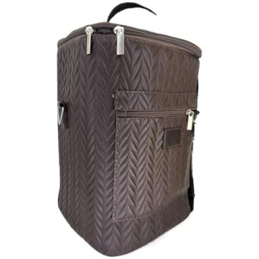 Imagem de Bolsa TéRmica Para 4 Garrafas Ou 2 Garrafas + 2 TaçAs - Ideal Para Vinho, Cerveja, Gin E Champanhe, Wine Bag Cooler Com EspaçO Para TaçAs(COFFEE)