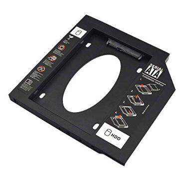 Imagem de Adaptador HDD/SSD Para Notebook Via Baia De 9,5Mm CD/DVD Multilaser - GA172