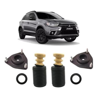 Imagem de 2 Kit Batente Coxim Dianteiro Mitsubishi Asx 2010 2011 2012