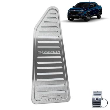 Imagem de Descanso de Pé Fiat Toro S-Design Aço Inox Prata