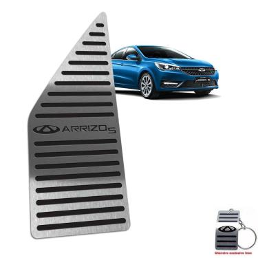Imagem de Descanso De Pé Aço Inox Chery Arrizo 5 Preto