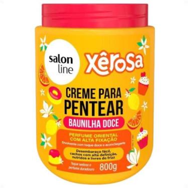 Imagem de Creme Para Pentear Salon Line Xêrosa Baunilha Doce 800g