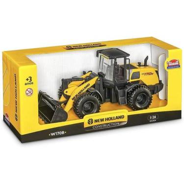 Imagem de Trator Pá Carregadeira New Holland Construction - Usual Brinquedos