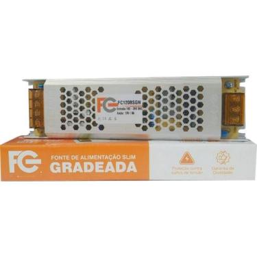 Imagem de Fonte Chaveada Colméia FC Fontes 12V 8,0A 96W Bivolt - FC1208SGN