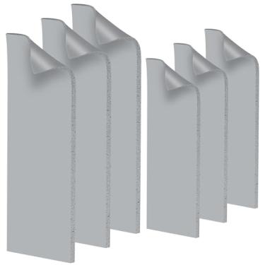 Imagem de Windspeed Almofada de silicone para prensa térmica 6P esponja de transferência de calor para transferência de chapéu tapete de vinil para uso doméstico de pequenas empresas (6,6 x 2,6 e 19,8 x 8,6 cm)