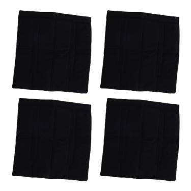 Imagem de Cryfokt Protetor de Pés para de Cama, Fácil Cuidado, 4 Conjuntos de Esponja Elástica Alta, Almofadas de de Cama Macias e Confortáveis ​​com Alças para Apoios de Braços de Cadeira