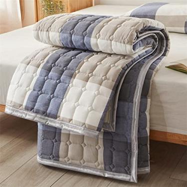 Imagem de Almofada de cama básica para cochilo, elegante, leve, com 6 folhas, almofada semi-dupla resistente a bolinhas (cor 5 A)