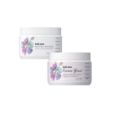 Imagem de Kah-Noa, Kit Máscara Nutri-Shake e Leave In Creme Glacê Kah-Noa