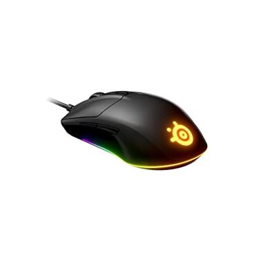 Imagem de Mouse GAMER SteelSeries RIVAL 3 ÓPTICO ERGONOMICO DESTRO RGB (62513)