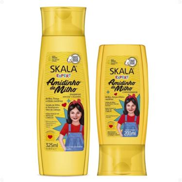Imagem de Kit Skala Expert Kids Amidinho De Milho: Shampoo 325ml e Condicionador 200ml