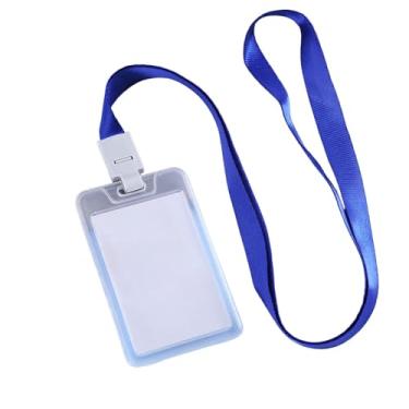 Imagem de Transparent Card Document Sleeve - Flip-Top Holder for Campus, Student Meal, Bus, Bank, Access Control & Work ID Cards - Unisex Design