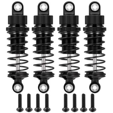 Imagem de Zolikar 4PCS 62mm RC Shock Absorber Damper Kit for 1/10 Tamiya TT02 RC On Road Touring Car Upgrade Accessories