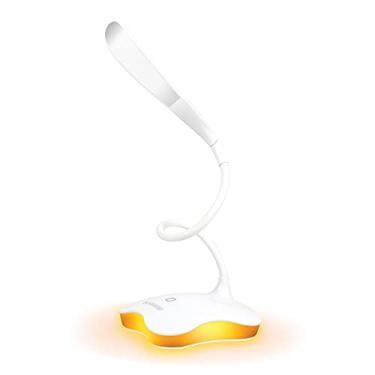 Imagem de Luminaria LED Luminaria DE MESA BRANCA ECO Black+Decker 2W 6500K Luz Branca Bivolt 100-240V DC5V/1A MICRO USB/USB - PILHA AAA