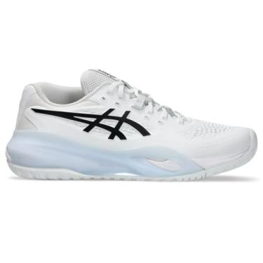Imagem de ASICS Tênis masculino Gel-Resolution X, Branco/preto, 37