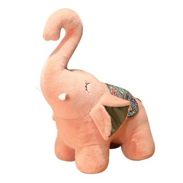 Imagem de Boneca de pelúcia, desenho animado, elefante, bicho de pelúcia macio, 30 cm