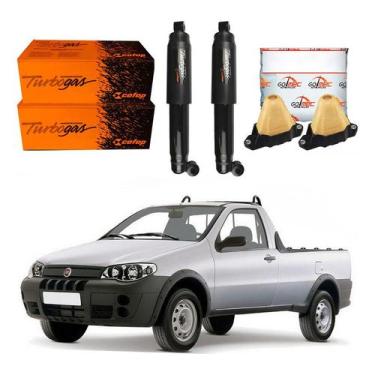 Imagem de Kit Amortecedor Traseiro Strada 1.4 1.8 2005 A 2010 - Cofap