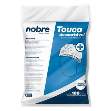 Imagem de Touca Descartável Sanfona 100 Unidades Nobre