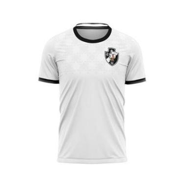 Imagem de Camiseta Vasco Trofeu Braziline Masculina - Branca-Masculino