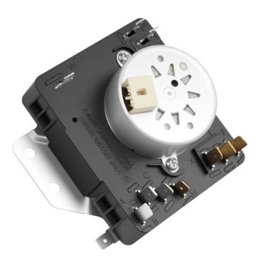 Imagem de Número de peça de substituição do temporizador de secadora W10185981 compatível com secadores Whirlpool, Maytag, Kenmore, Crosley e Amana, serve nos modelos MGDC215EW2, WGD4815EW2, WGD4800XQ1 e