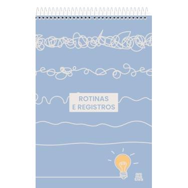 Imagem de Caderno Anotaçoes Espiral Rotina e Registros 80 folhas ANIMAMENTE - Planner para Pessoas Neurodivergentes