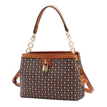 Imagem de Bolsa Feminina Leve Espaçosa Passeio Sofisticada Chenson