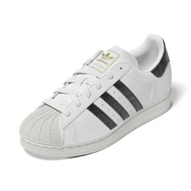 Imagem de adidas Tênis feminino Ftwwht/Gresix/Crywht Superstar II W FTWR branco cinza seis/branco cristal 36 EUA, Multi, 9.5 Wide