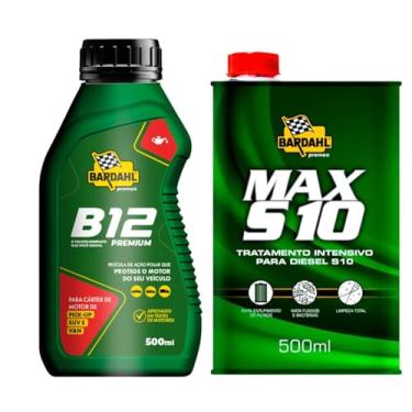 Imagem de Kit Aditivos B12 Premium 500ml E Max S10 500ml Bardahl