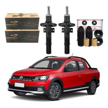 Imagem de Kit Amortecedor Dianteiro Saveiro Cross 1.6 2018 A 2021 - Perfect