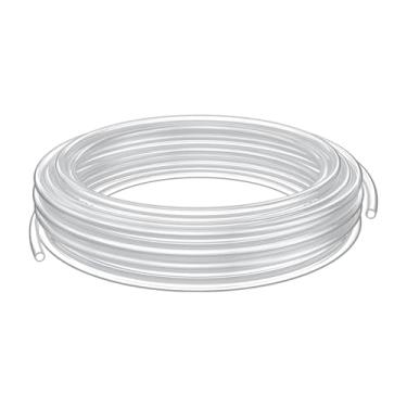 Imagem de RNXRZANK Mangueira Transparente de PVC Multiuso de 50 M, Flexível, Ideal para Laboratórios, Hidroponia, Jardins Aquáticos E Transferência de água de Bombas de