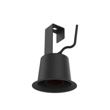 Imagem de Luminária Taschibra Gancho Eletrocalha Soquete E40 Preto, Bivolt