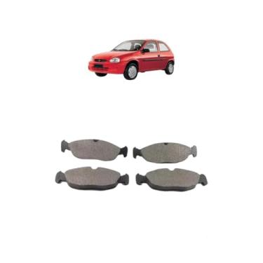Imagem de Kit Pastilha de Freio Corsa/Celta 94 + CAR80 Antichic 300ml