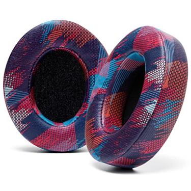 Imagem de Almofadas WC Wicked Almofadas para Beats Studio 2 e 3 (B0501, B0500) Com e sem fio | Não cabe em batidas solo | Couro PU mais liso, espuma melhorada e adesivo mais forte | Speed ​​Racer