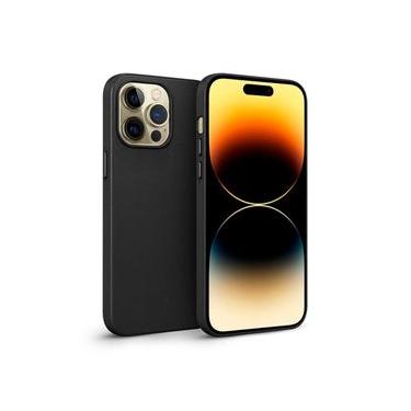 Imagem de Capa para iPhone 14 Pro Max - Couro Dual Preta - Gshield