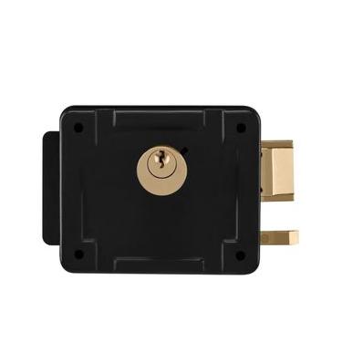 Imagem de Fechadura Elétrica Intelbras Cilindro Fixo Preta FX 500