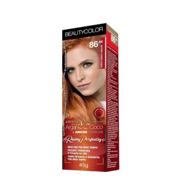 Imagem de Coloração Beauty Color Ruivos Perfeitos 86.44 Ruivo Cobre