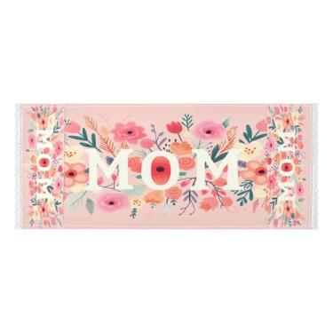 Imagem de Wassud Dia das Mães com capas de lavadora e secadora de flores, protetor de lavadora com sacos de armazenamento, capa de geladeira à prova de poeira com bolsos para lavanderia doméstica, cozinha, 120