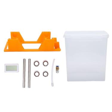 Imagem de Fafeicy Caixa de Armazenamento de Filamento de Impressora 3D, Recipiente Selado à Prova de Poeira e Umidade Com Anéis de Vedação Duplos e Design Transparente, para Filamento de 1KG