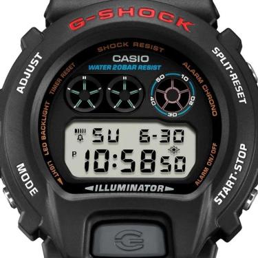 Imagem de Relógio Casio G-Shock DW-6900U-1DR - Iluminação LED-Masculino