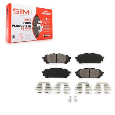 Imagem de Pastilhas de freio a disco traseiro SIM-1004 para Subaru Forester Impreza Saab 9-2X