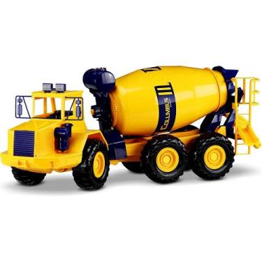 Imagem de Carrinho de terra Caminhão Betoneira Columbus Gigante 70cm - Roma Brin