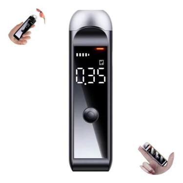 Imagem de Etilômetro Testador Álcool Digital Alta Precisão Sensor H100 - Innob