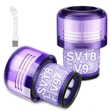 Imagem de Substituição de filtro SV18 para aspirador de pó digital fino sem fio Dy-son, origem fina digital e fofa extra e fofa Pro Vac, para peça nº 970612-01, 2 pacotes de filtros Hepa