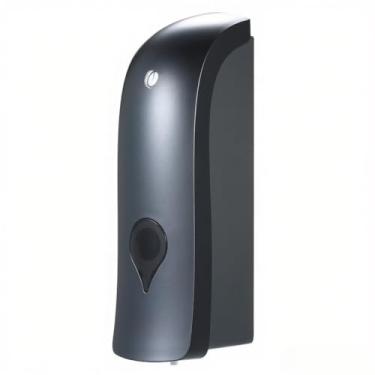 Imagem de 300ml Dispenser de Sabonete Manual Simples para Parede Líquido Chuveiro Shampoo Design Compacto e Fácil Instalar Suporte