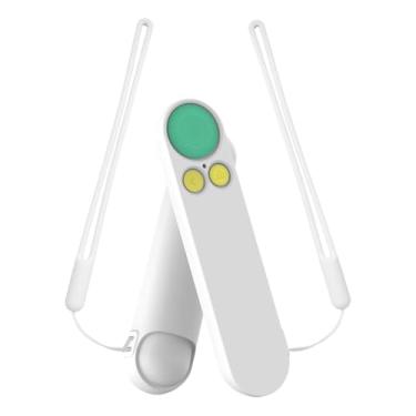 Imagem de Silicone Shockproof & Anti-Slip Remote Case Cover for Nex Playground Game System - Protective Sleeve with Lanyard Included（OffWhite）