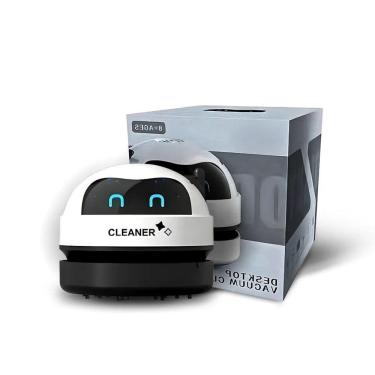 Imagem de Robô Mini Aspirador Mesa Papa Migalhas Com Coletor Recarregável Usb